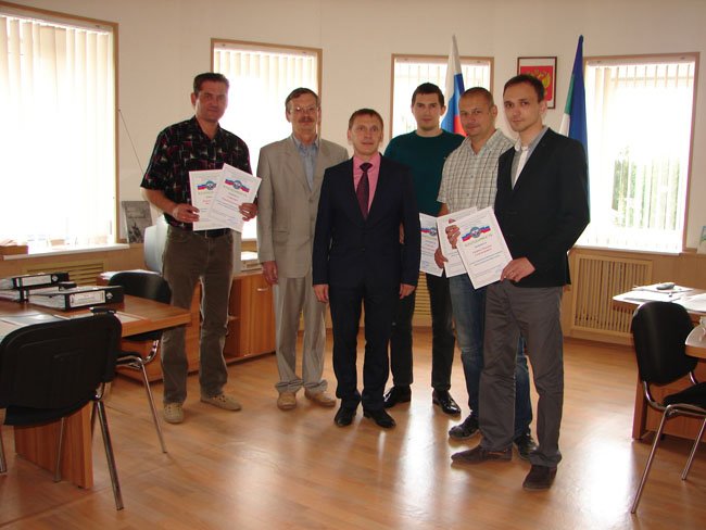 В Ухте наградили членов добровольной пожарной дружины